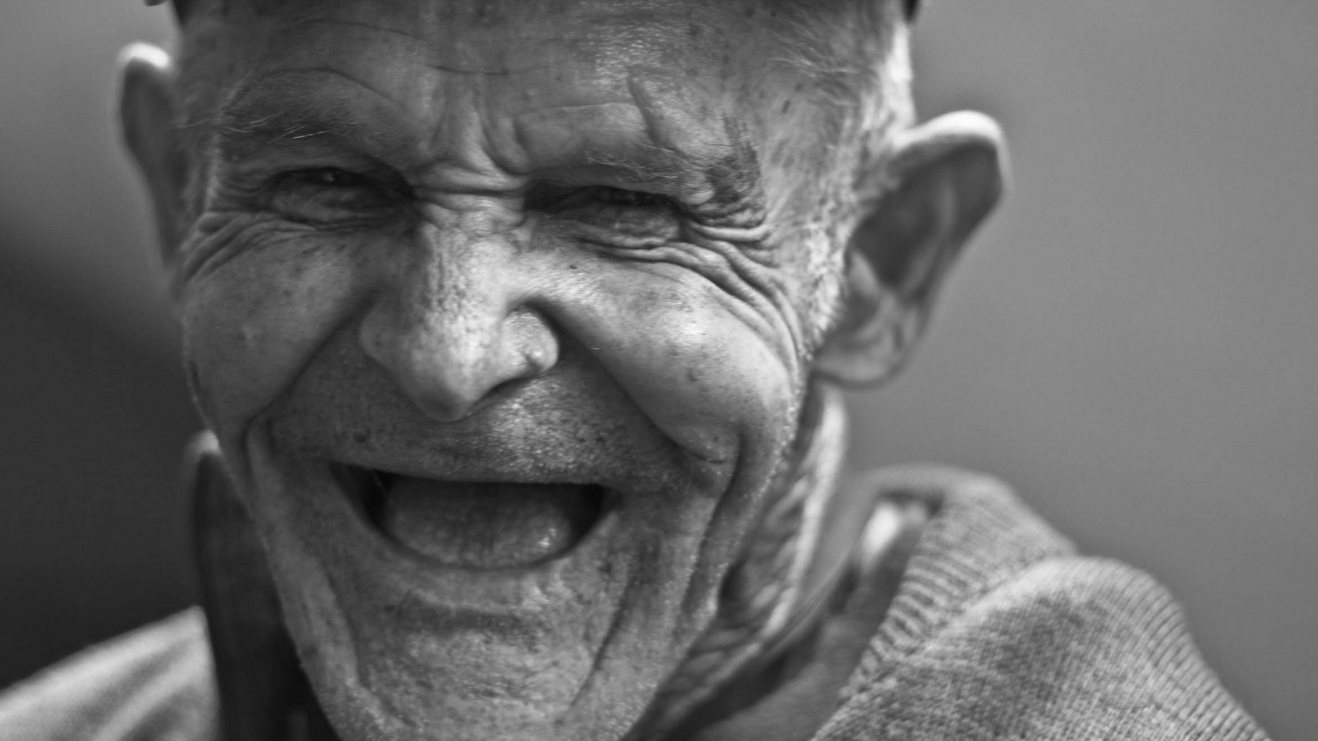 Old Man Happy